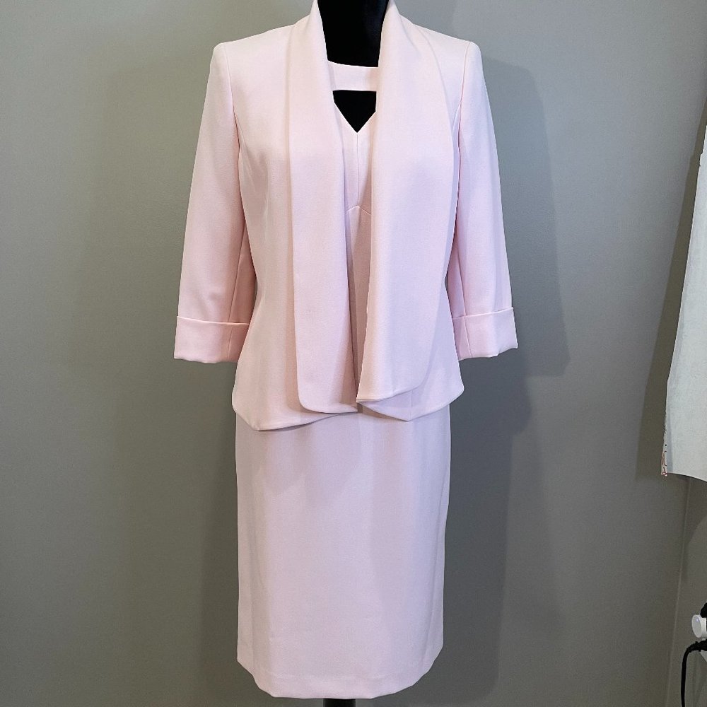 Kasper Women's Sleeveless Sheath Dress w/Jacket Mixed sz Dress 8 Jacket 6 NWOT